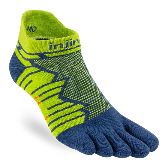 Injinji Men's Ultra Run No-Show Socks