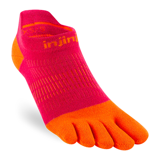 Injinji Women's Run Lightweight No-Show Socks