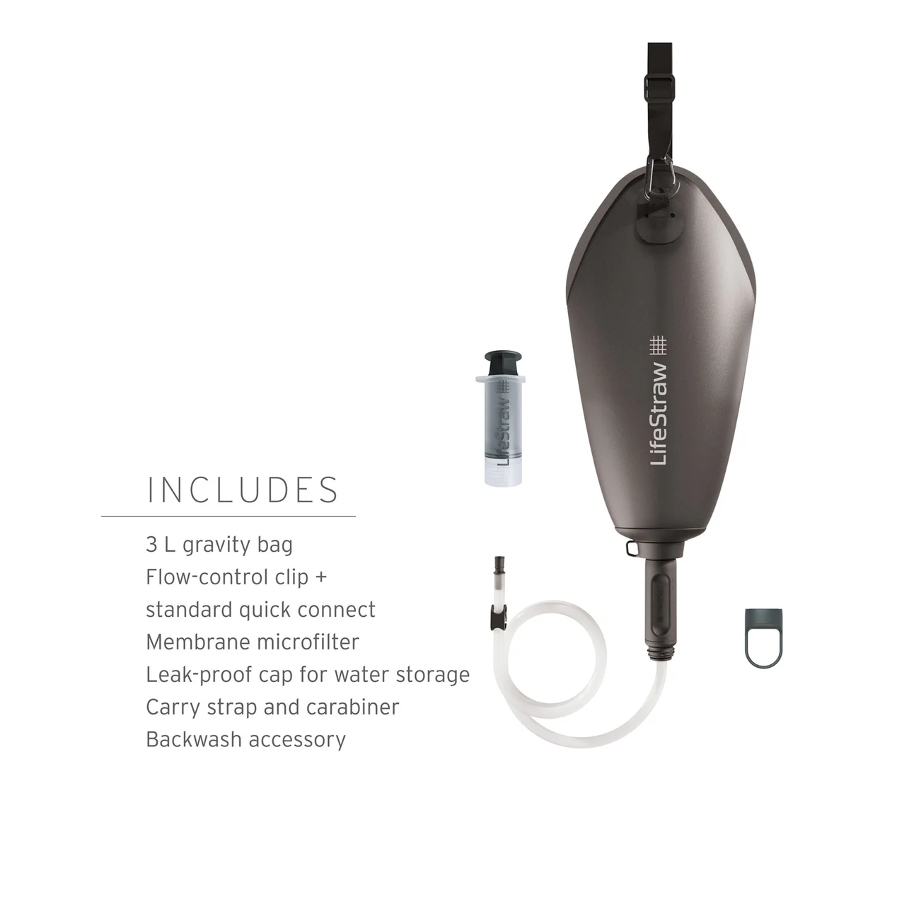 LifeStraw Peak Series Gravity Water Purification System 3L