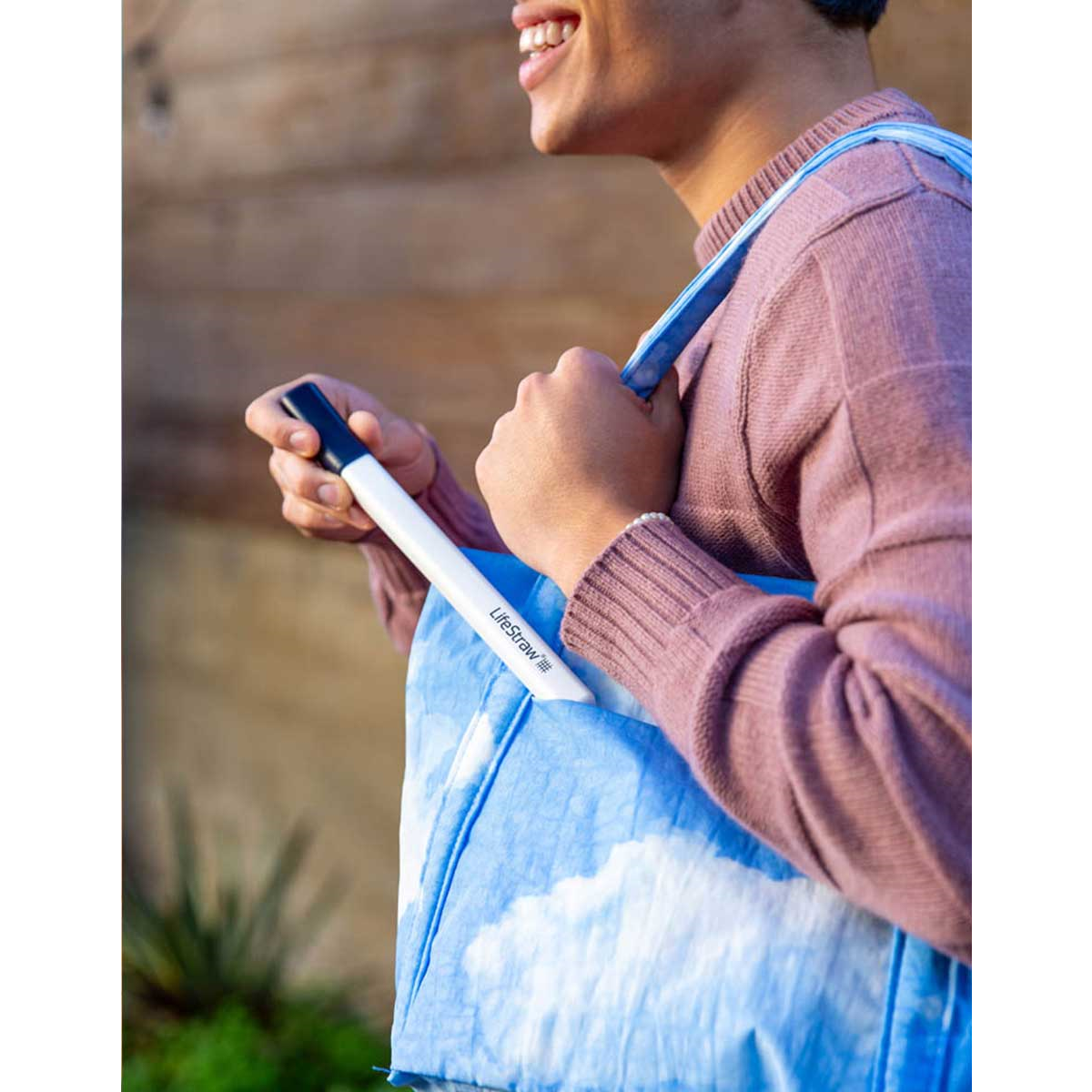 LifeStraw SIP Reusable Steel Filter Straw with Carry Case