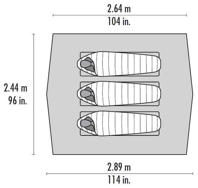 MSR Thru-Hiker 100 Wings V2