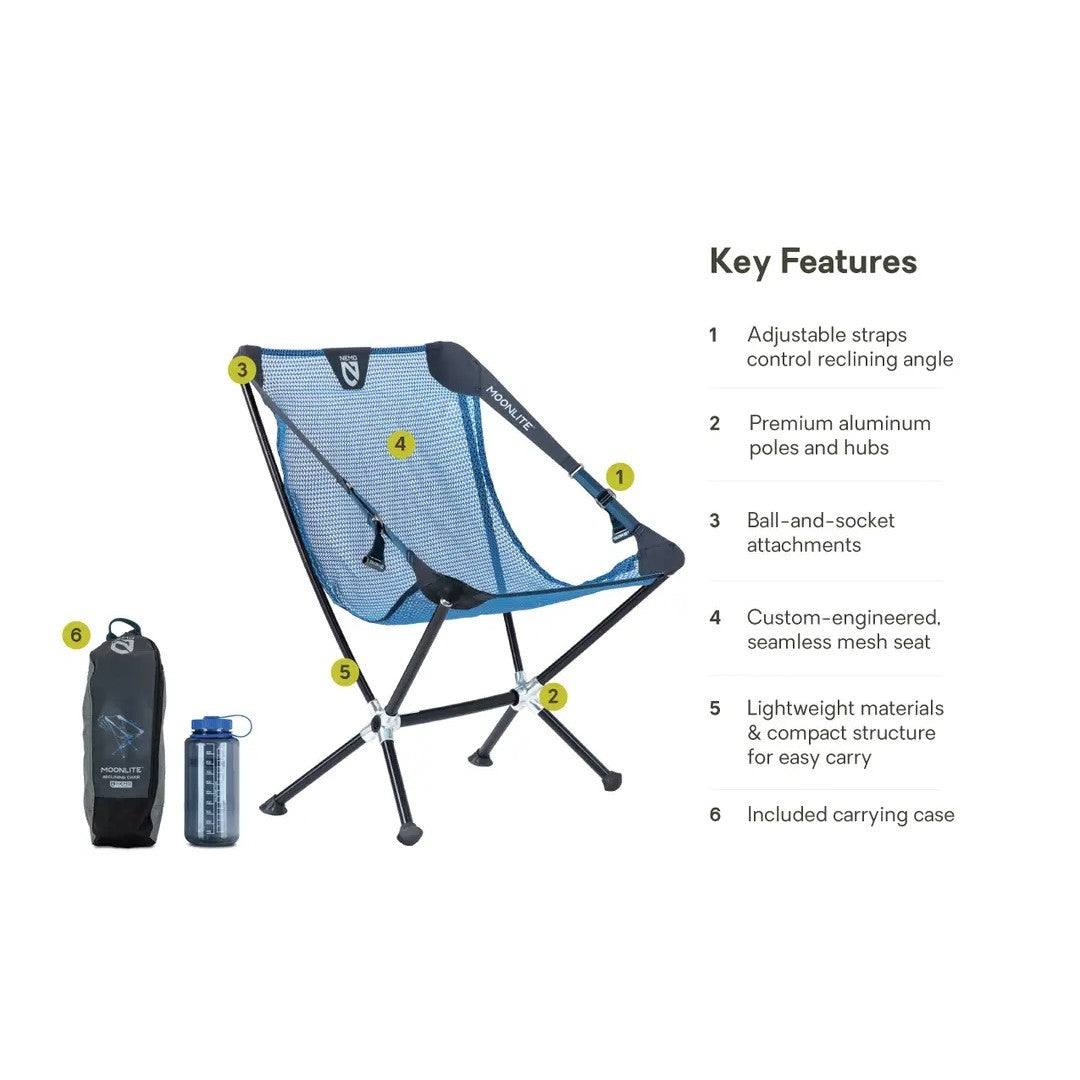 NEMO Moonlite Reclining Camp Chair