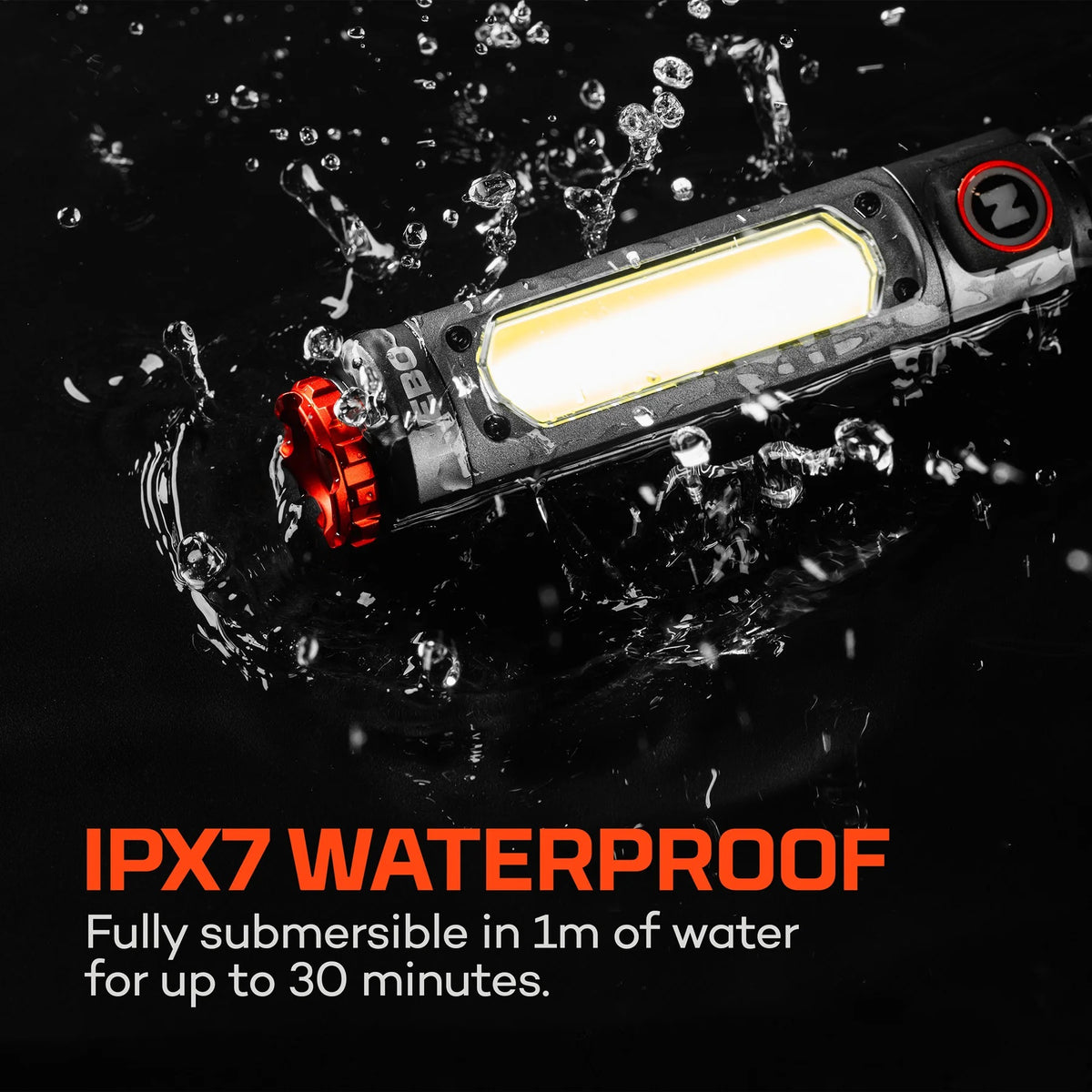 Nebo Big Larry Pro + Rechargeable Work Light 600 Lumens