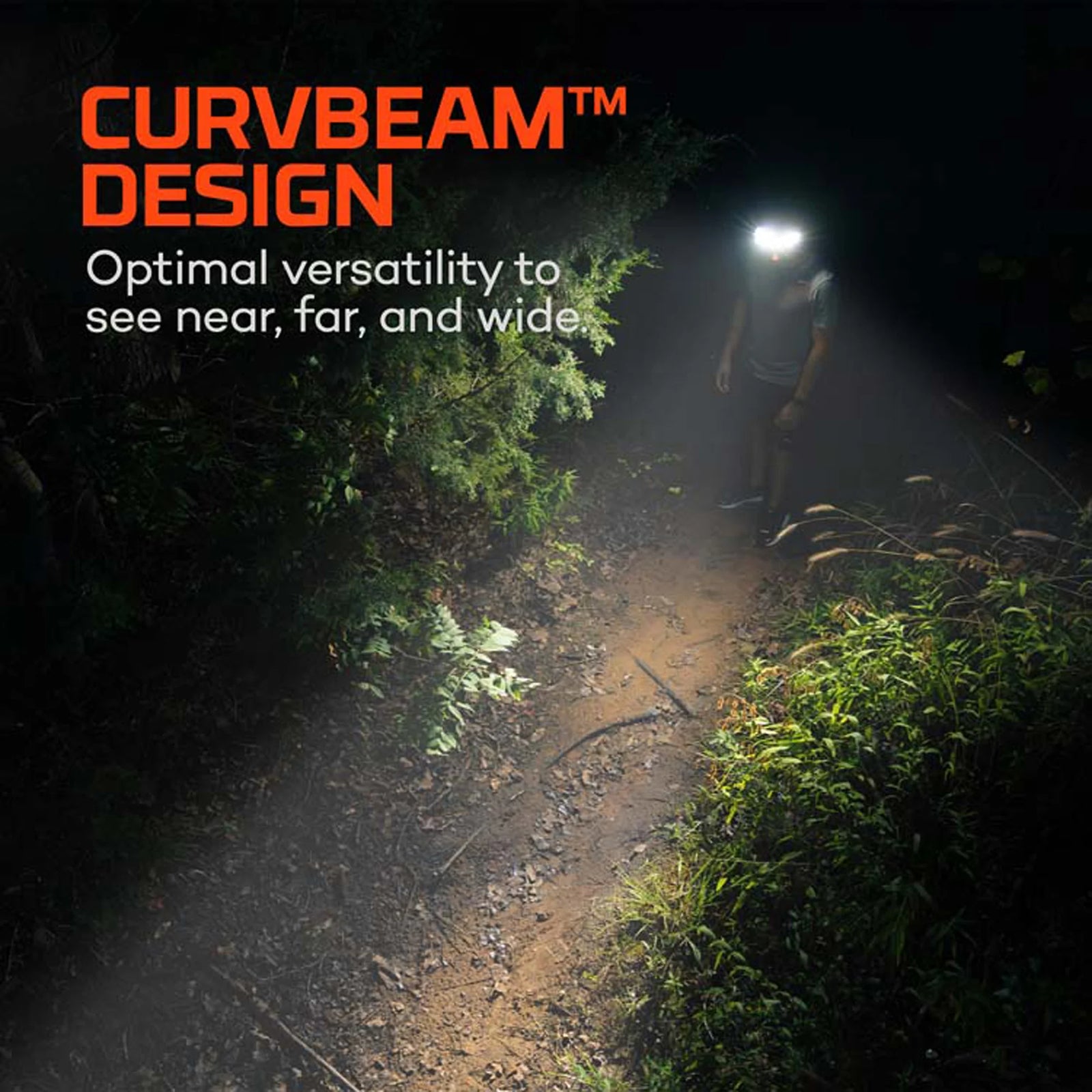 Nebo Curvbeam 600 Flex Rechargeable Headlamp