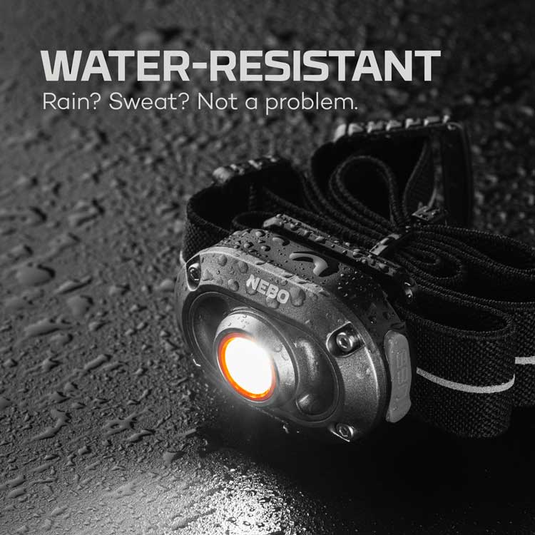 Nebo Mycro 250 Rechargeable Headlamp & Cap Light - 2 Pack