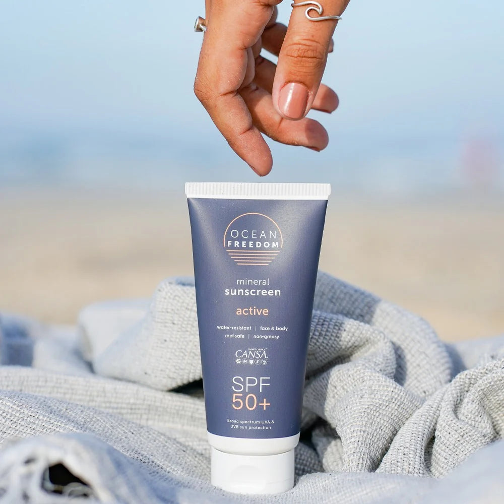 Ocean Freedom Active Mineral Sunscreen SPF50