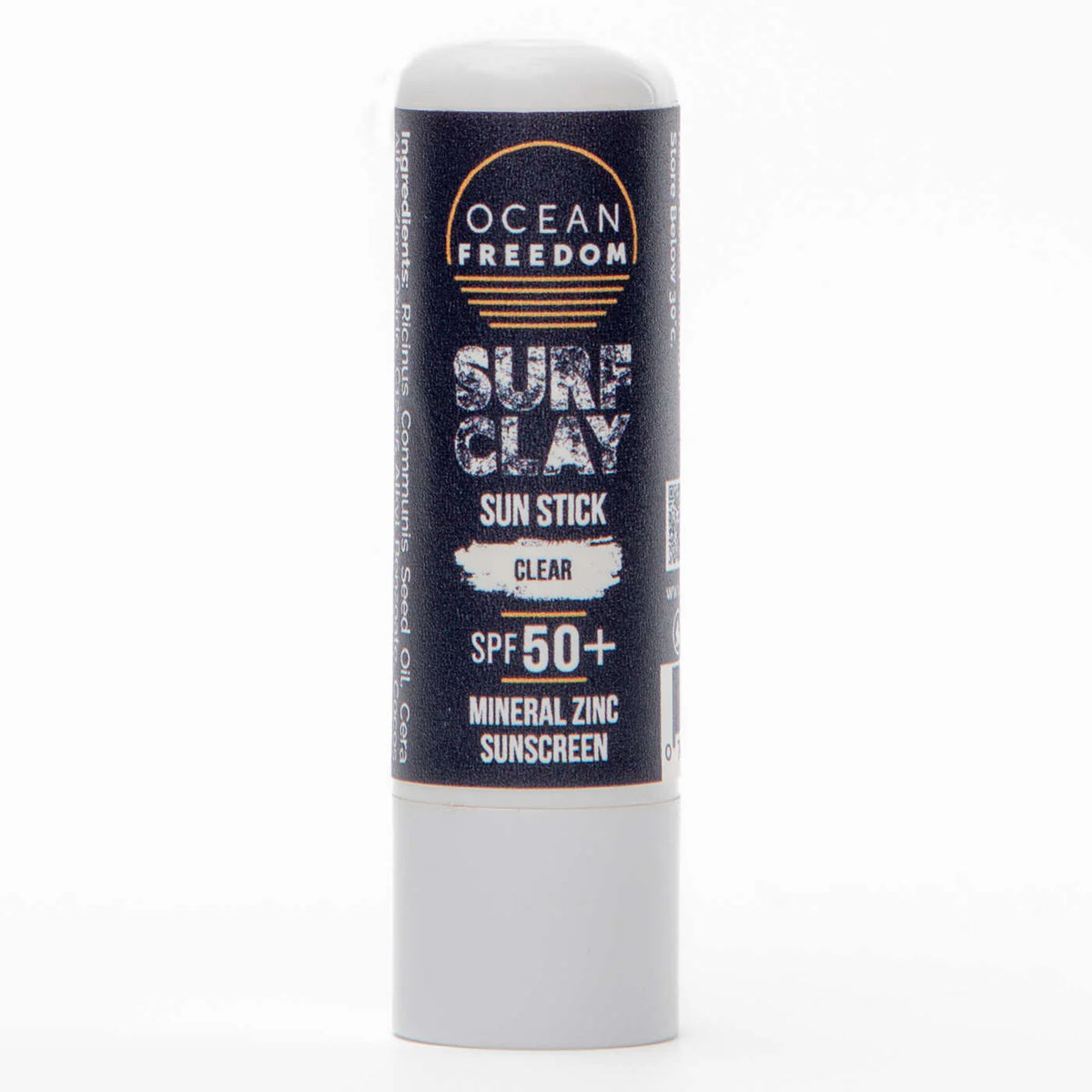 Ocean Freedom Sun Stick Clear Surf Clay Mineral SPF50+