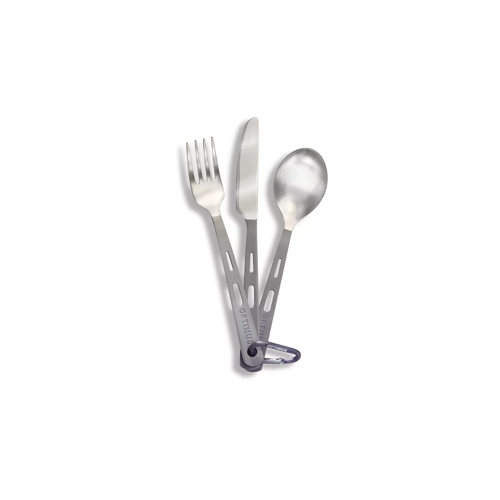 Optimus Titanium 3-Piece Cutlery Set