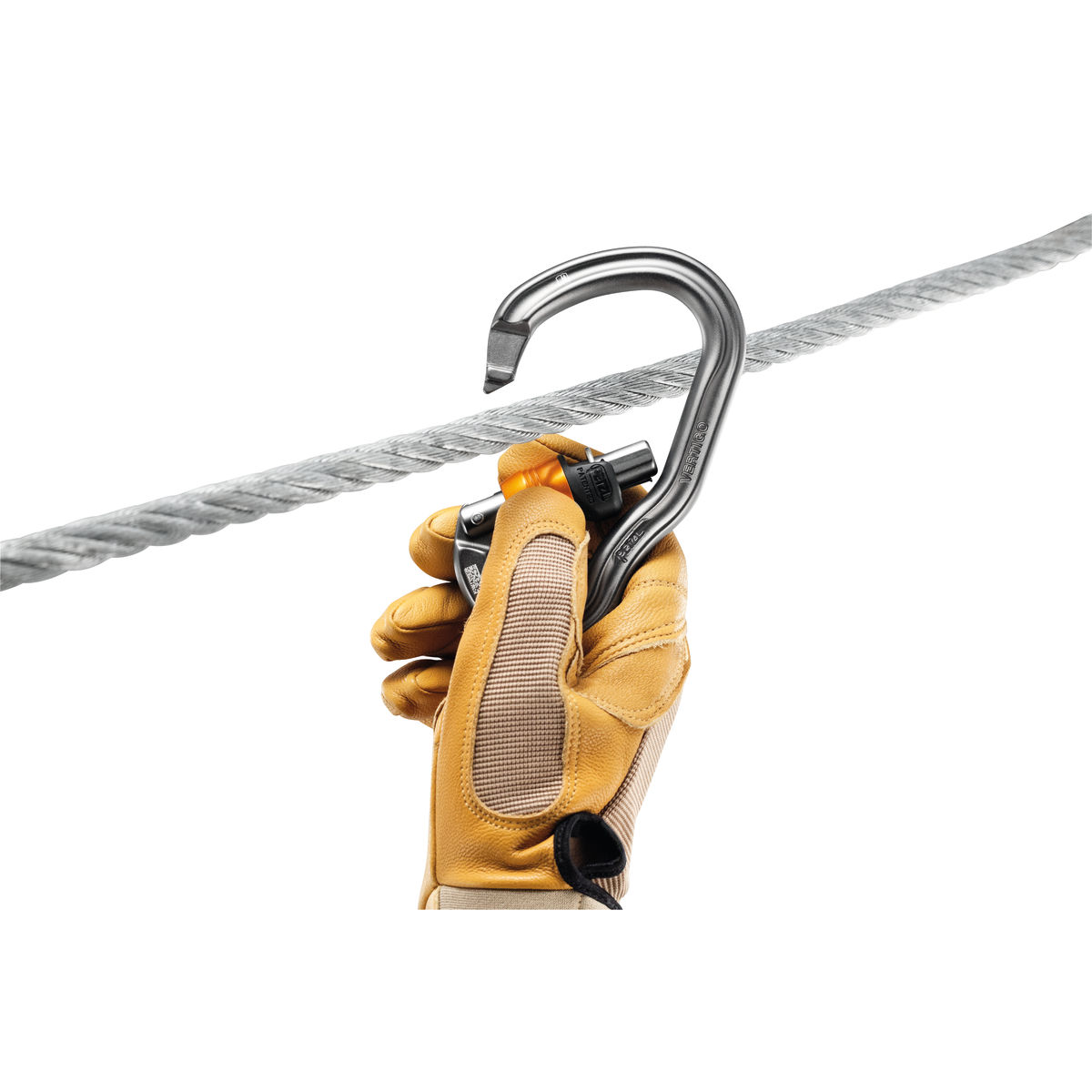 Petzl Vertigo Wire-Lock Carabiner