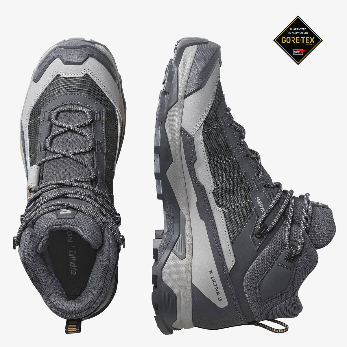 Salomon Women's X Ultra 5 Mid GTX Lightweight Hiking Boots