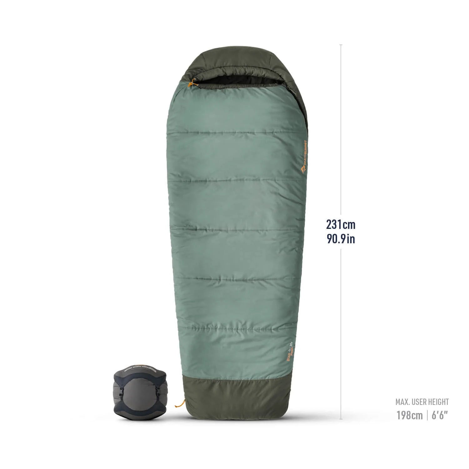 Sea to Summit Boab -1°C Synthetic Sleeping Bag - Long