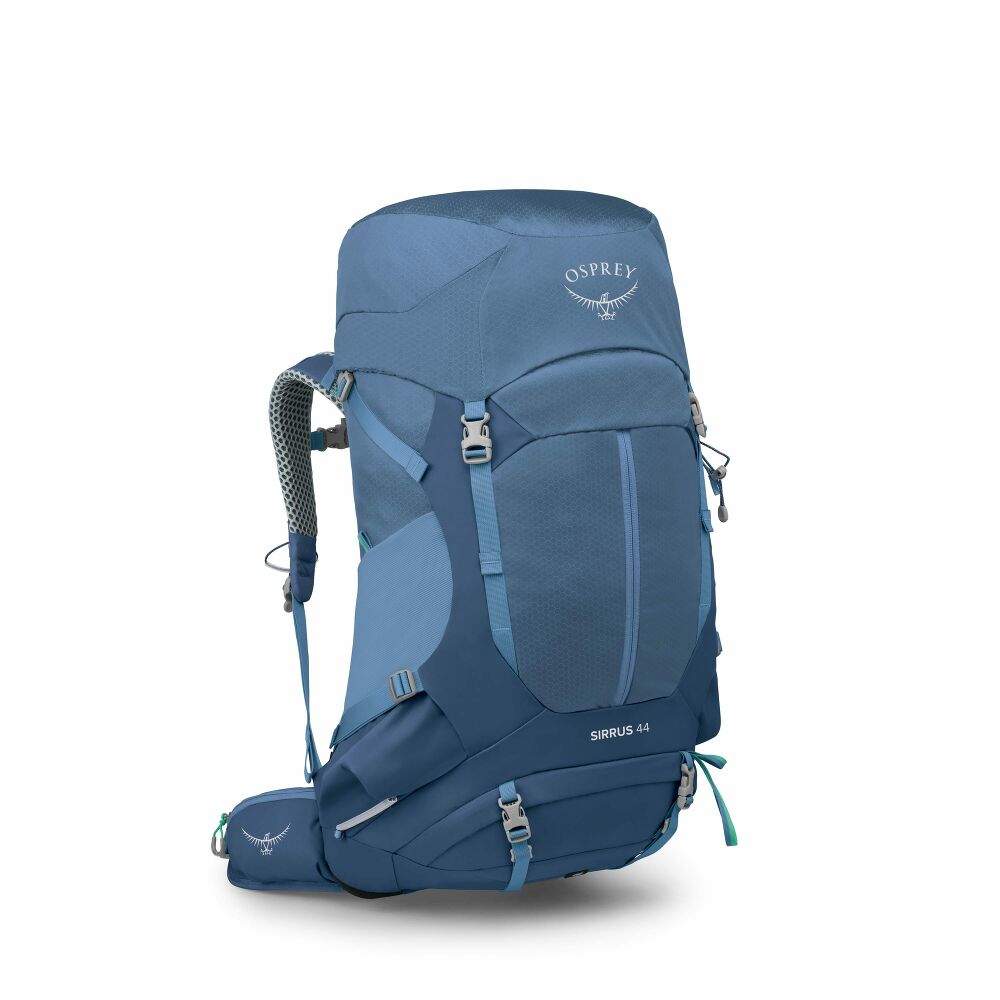 osprey backpack for sale south africa Women's Sirrus 44 structured leather backpack Osprey did equip it Color:Gunmetal / Clear Net Bag Meadowsweet pink belt bag