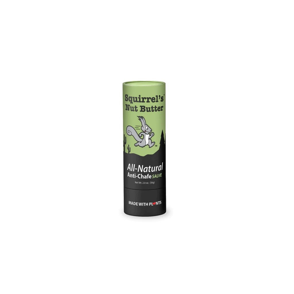 Squirrel's Nut Butter Anti-Chafe Salve Compostable Tube 56g