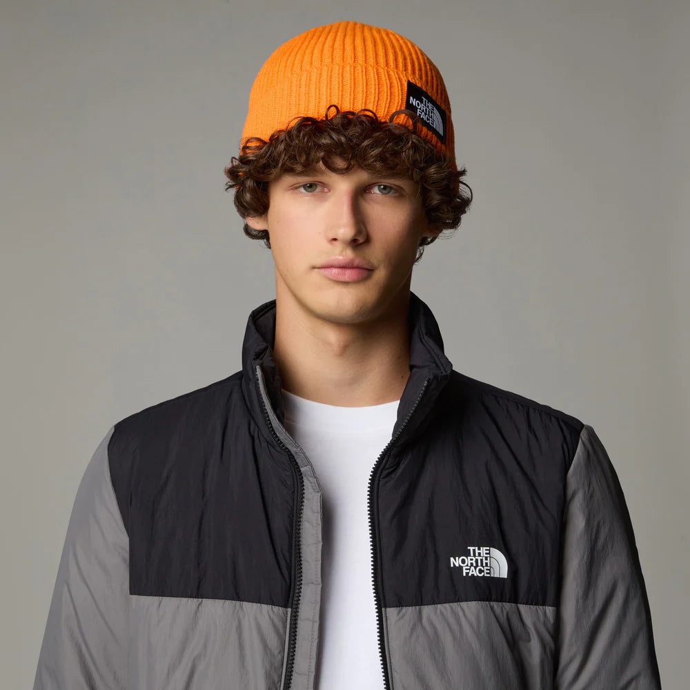 The North Face Logo Box Cuffed Beanie