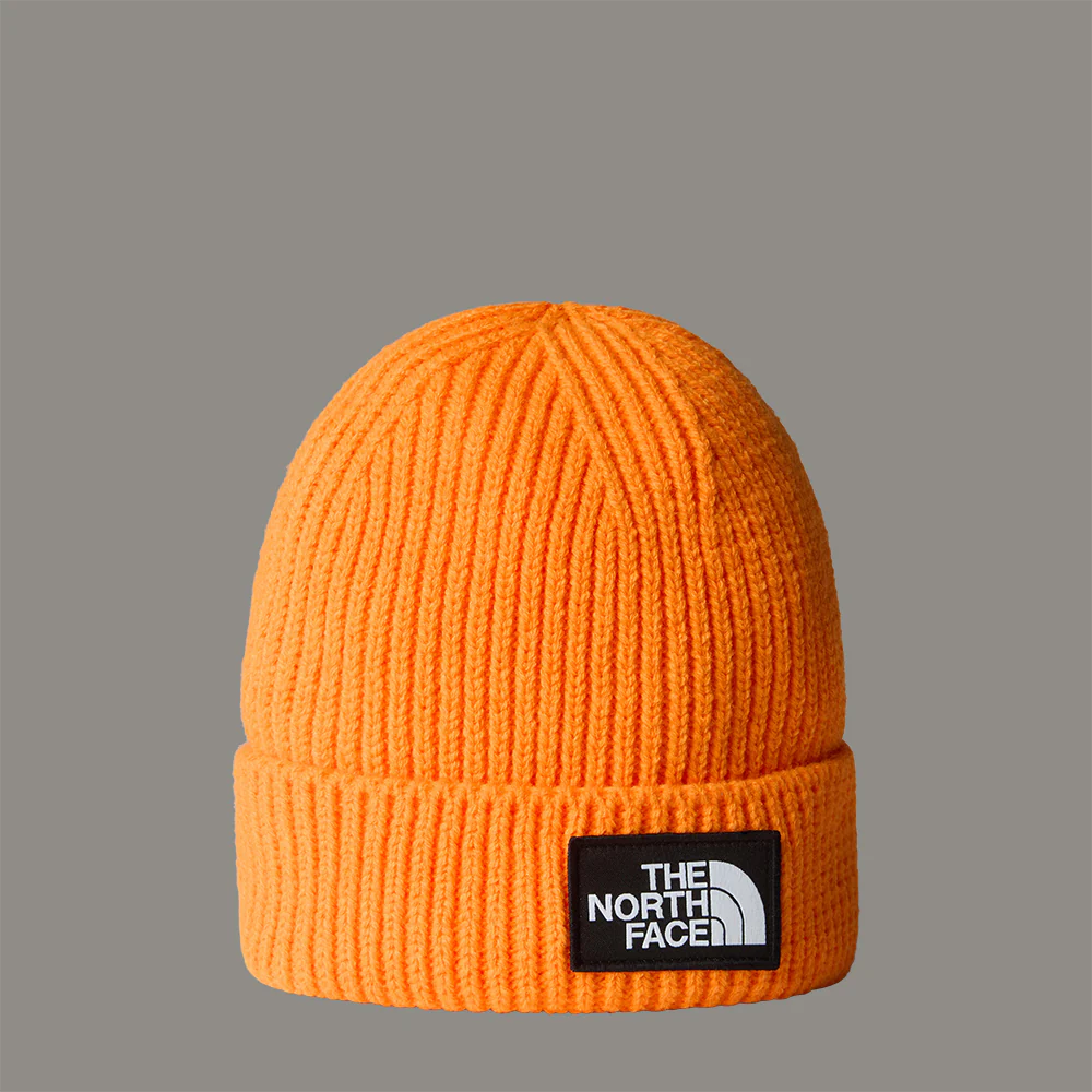 The North Face Logo Box Cuffed Beanie