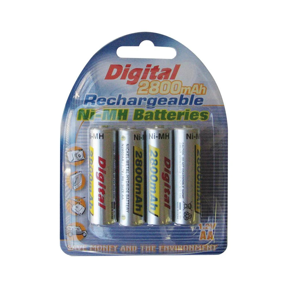 Vanson Rechargeable AA Batteries - 4 Pack