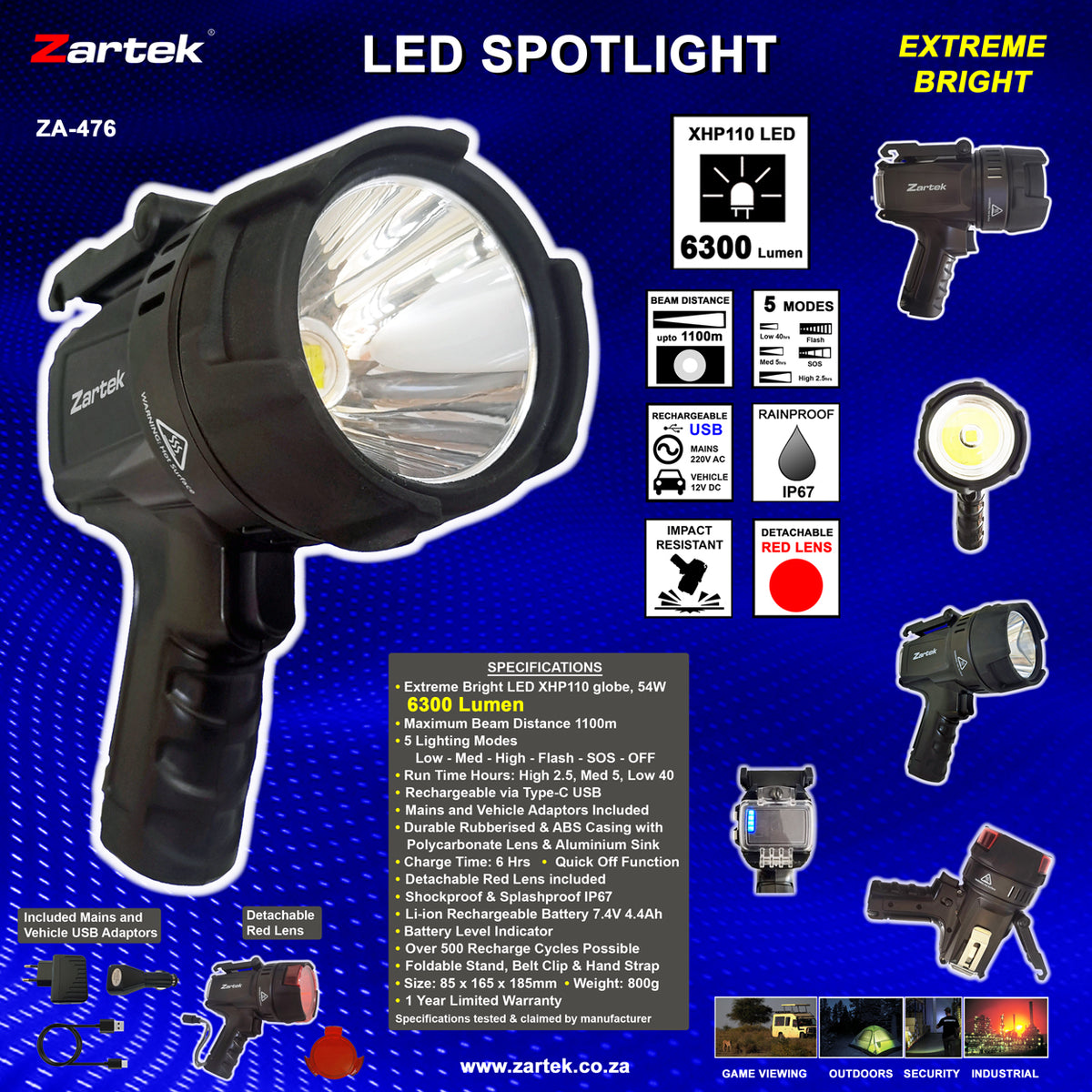 Zartek ZA-476 Spotlight