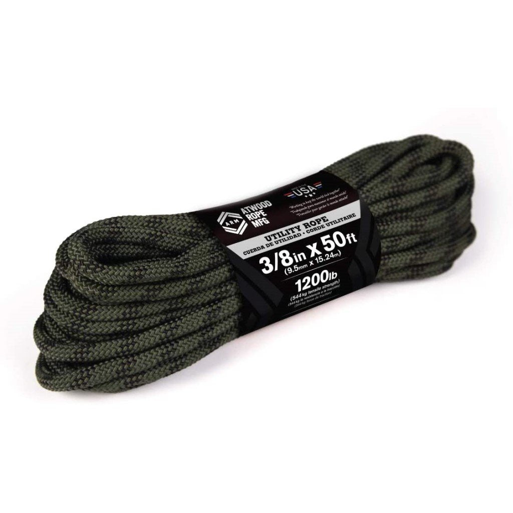 Atwood Rope MFG 9.5mm 15m Braided Utility Rope - Drifters Adventure Centre