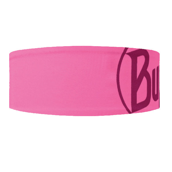 Buff Tech Headband Logo Pink Fluor