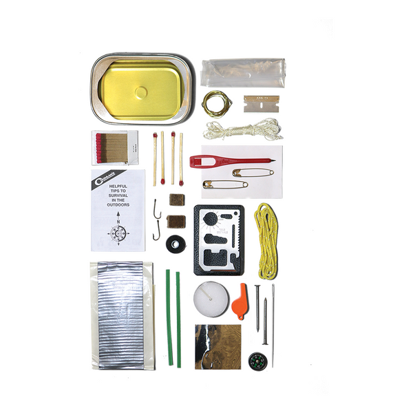 Coghlan's Survival Kit-In-A-Can - Drifters Adventure Centre Coghlan's Survival Kit-In-A-Can - Drifters Adventure Centre