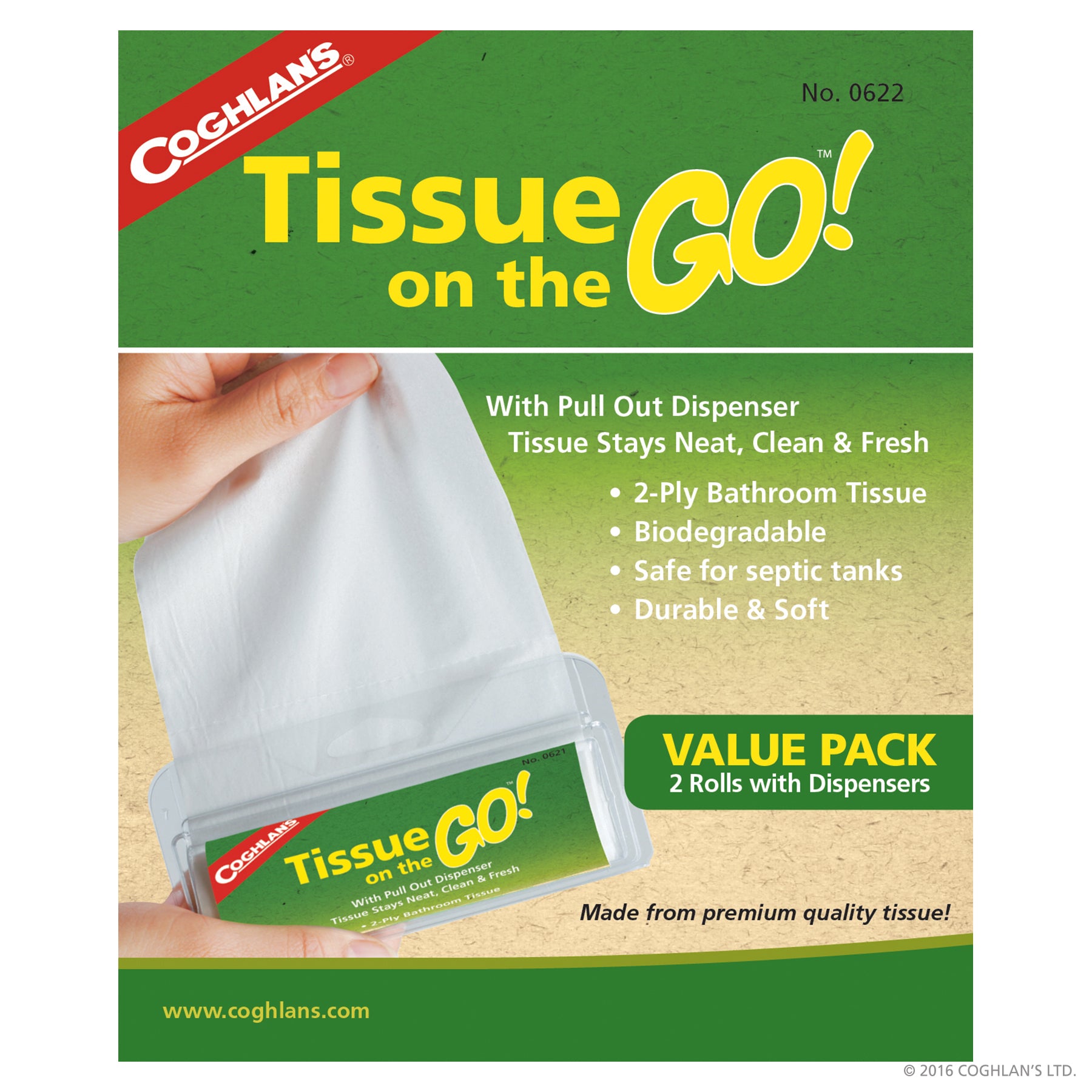 Coghlan's Tissue on the Go!