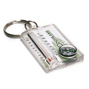 Coghlan's Zipper Pull Thermometer Compass