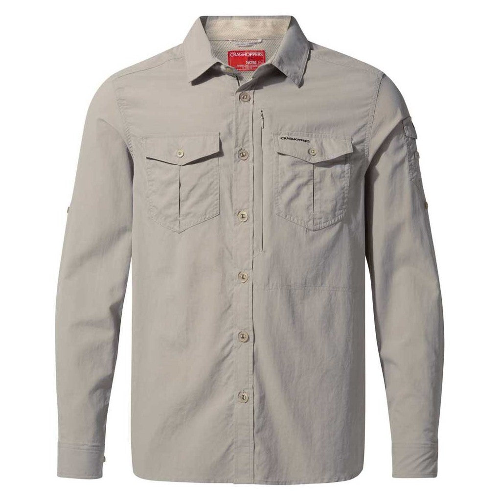 Craghoppers Men's NosiLife Adventure III Long-Sleeved Hiking Shirt