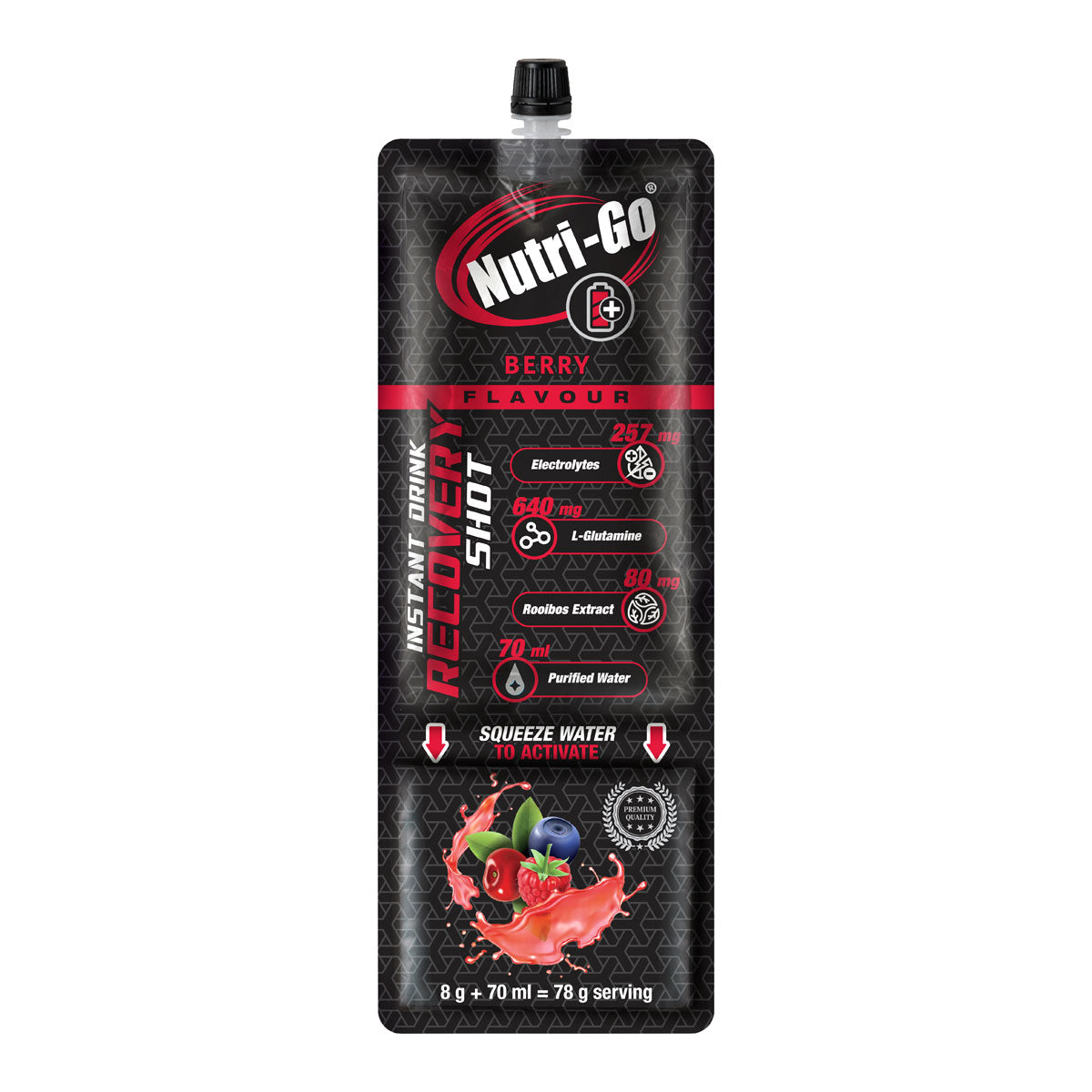 Nutri-Go Instant Drink Recovery Shot