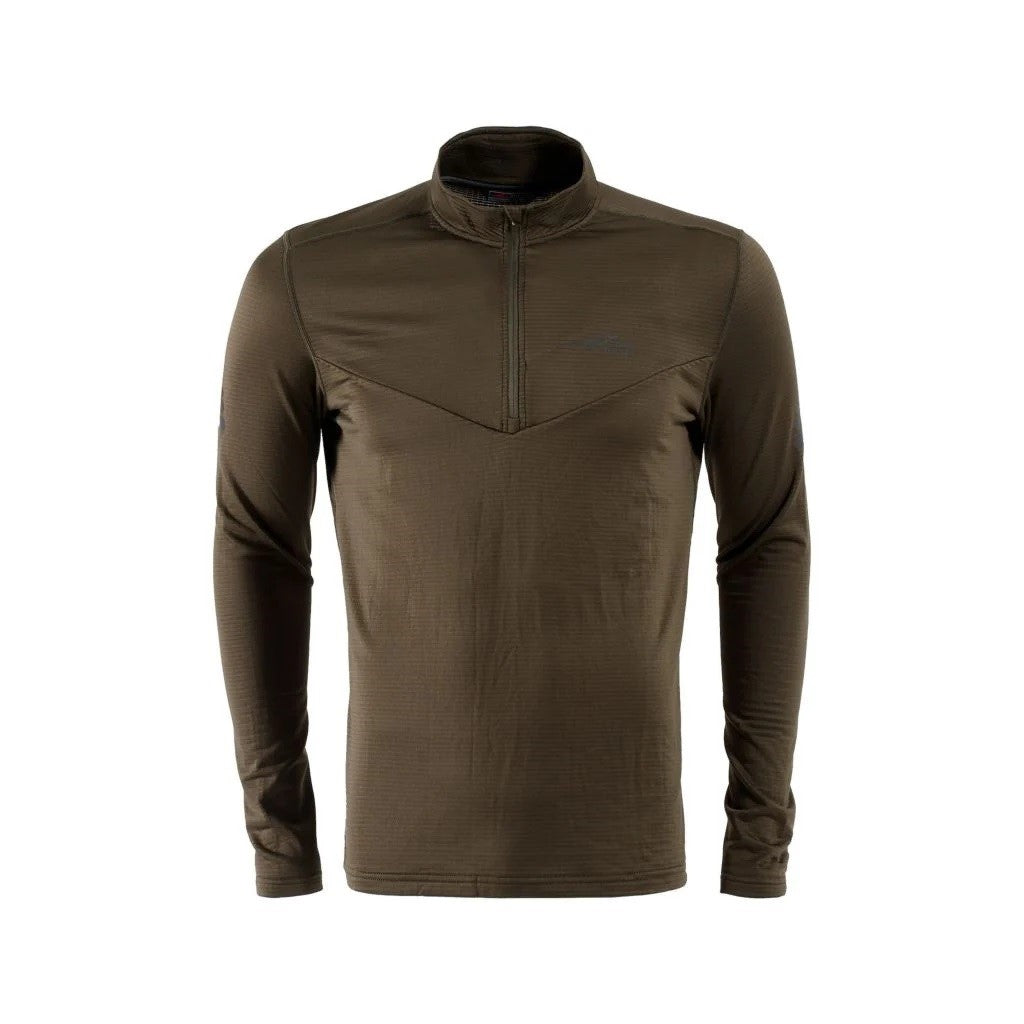 First Ascent Men's X-Trail Grid 1/4 Zip Fleece