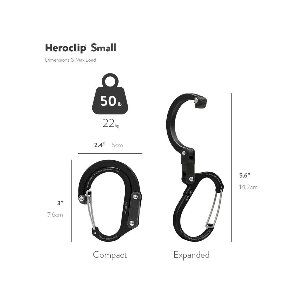 Heroclip Hybrid Gear Clip Small