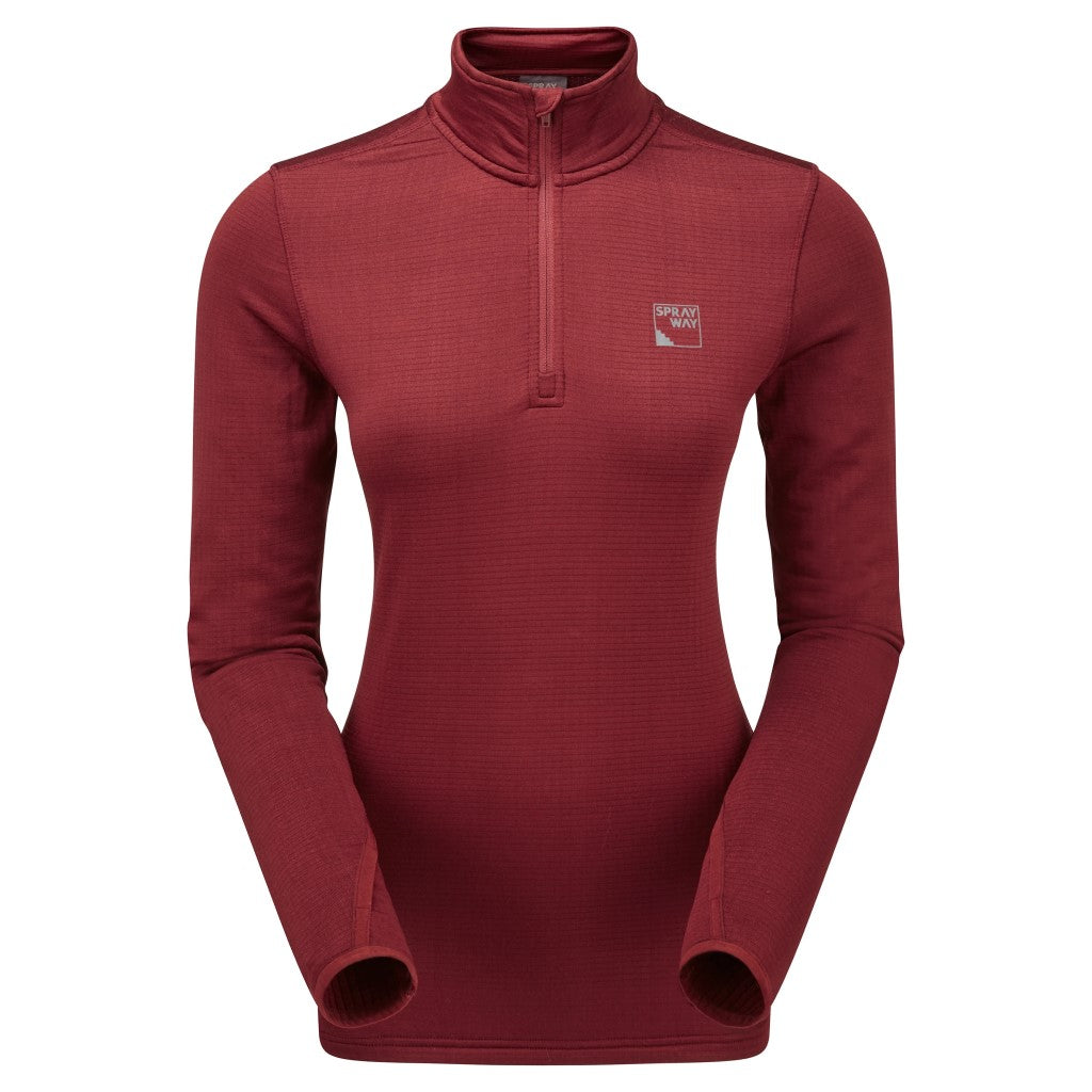 Sprayway Women's Effra 1/4 Zip Thermal Fleece Top