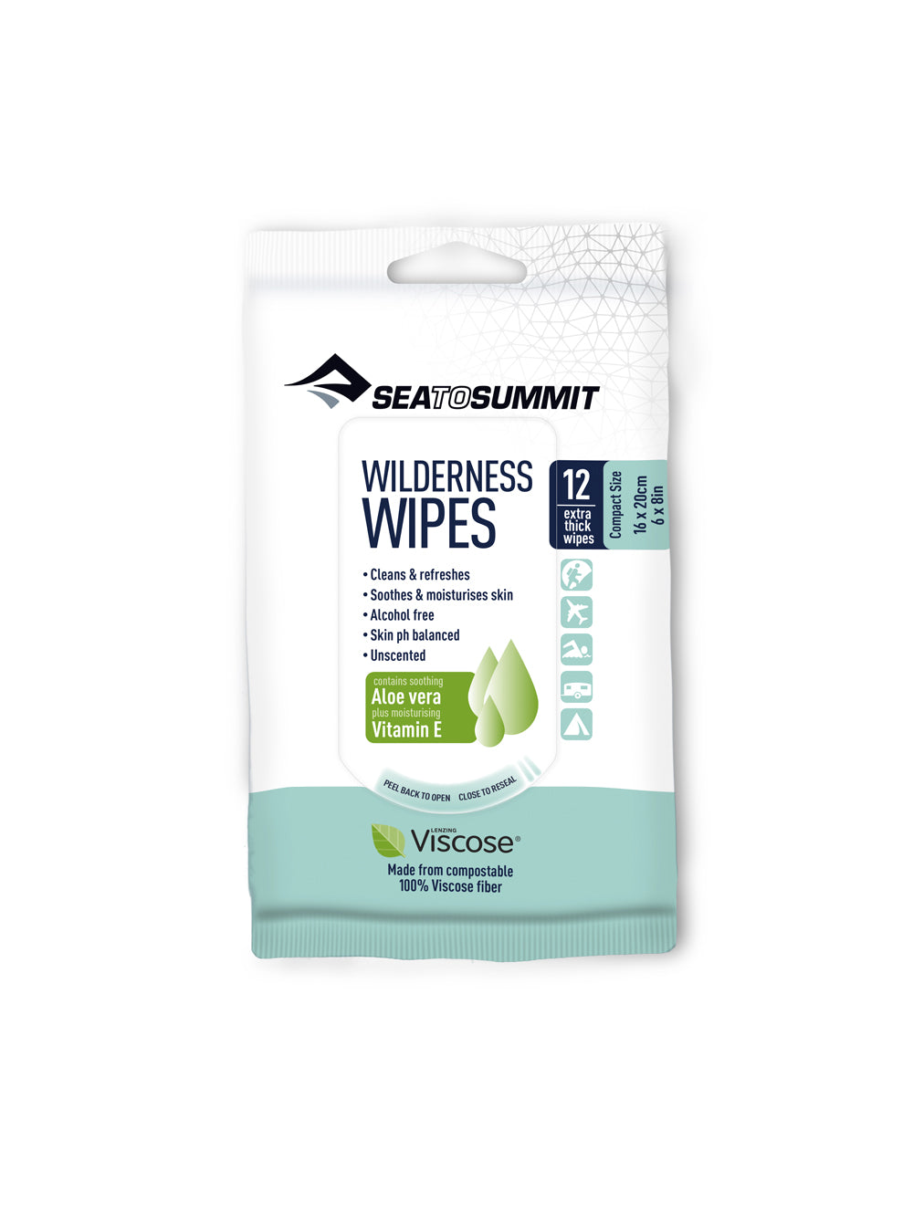Sea to Summit Wilderness Wipes - Compact