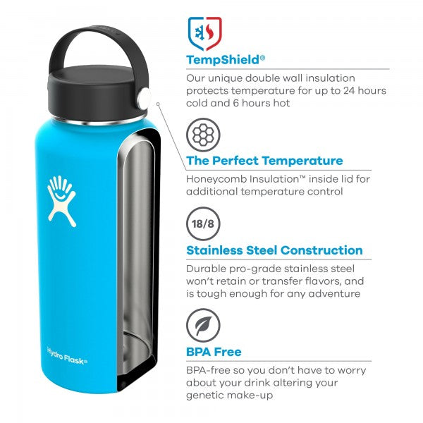 Hydro Flask Vacuum Insulated Flask Wide Mouth 18OZ