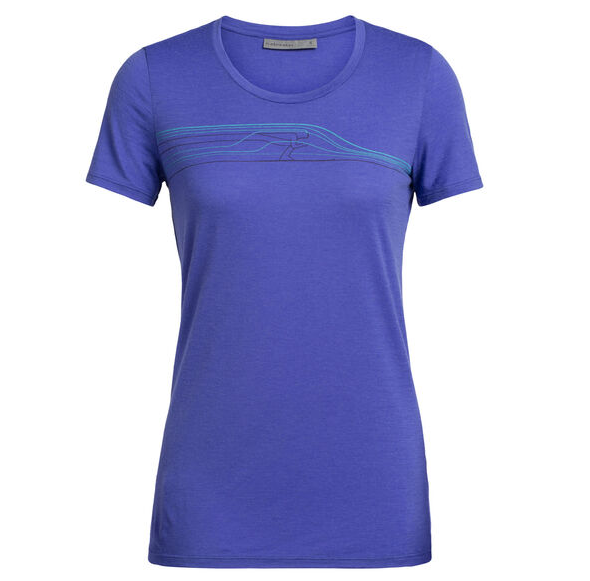 Icebreaker Women's Tech Lite II Short Sleeve Low Crewe