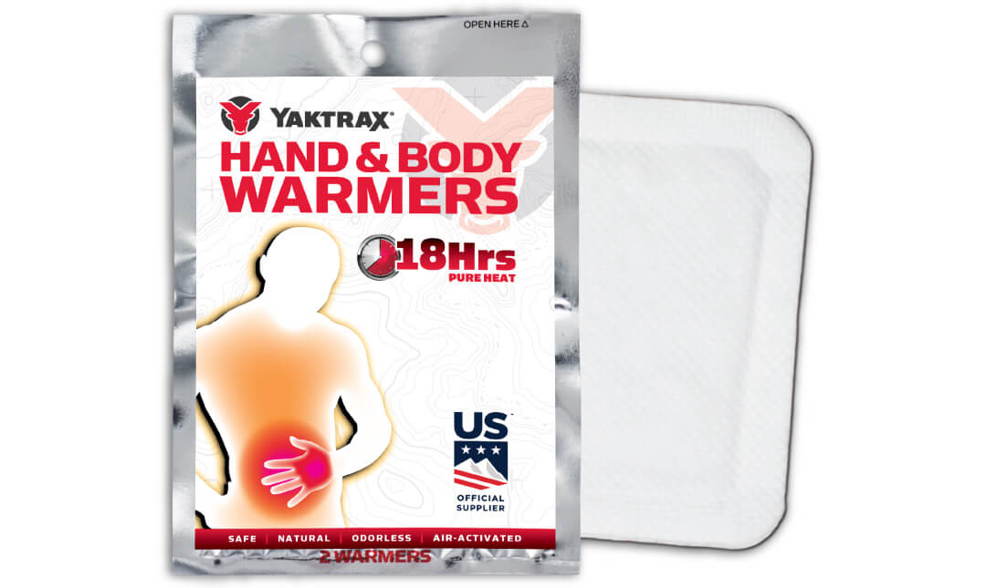 YakTrax Hand & Body Warmers