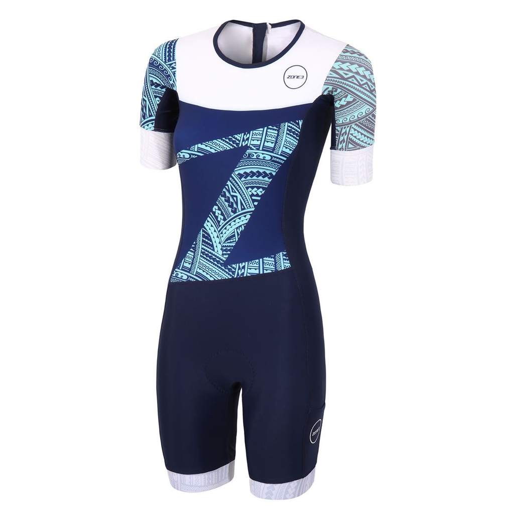 SKINITY 3点セット Zone3 Women's Lava Short-Sleeve Trisuit - Kona Edition - Drifters